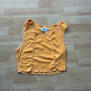 Princess Polly Bright Orange Crop Tank